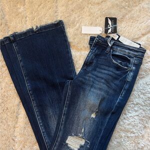 Dark Wash Boot Cut Jeans